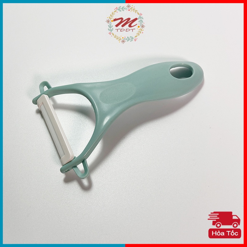 Dụng Cụ Gọt Trái Cây, Củ, Quả Sắt Bén Lưỡi Sứ An Toàn - MTDDT