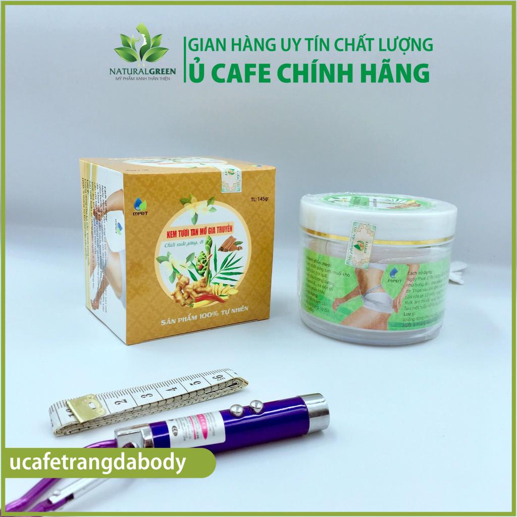 Kem tan mỡ bụng gia truyền chiết xuất gừng ớt giúp giảm mỡ bụng cấp tốc an toàn hiệu quả 145gr