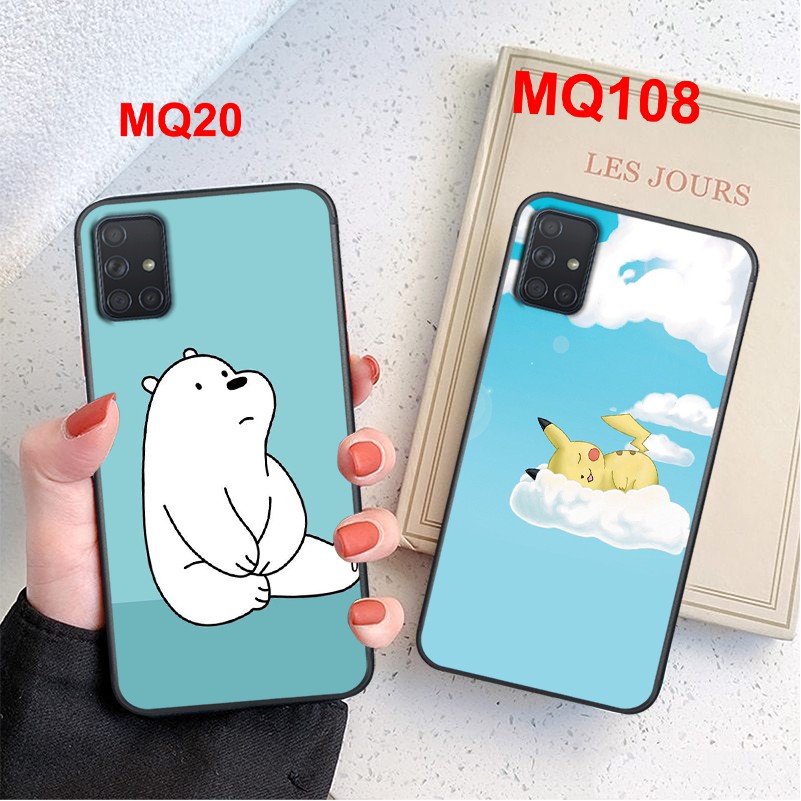 [FREESHIP] ỐP ĐIỆN THOẠI SAMSUNG A71-SAMSUNG A31-SAMSUNG A51 IN NHIỀU HÌNH NGỘ NGHĨ VỀ PIKACHU-GẤU CUTE