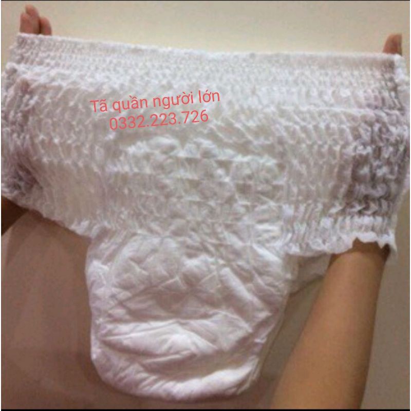 Bỉm tã quần PEPPY( Mẫu mới )Dành cho người già phụ nữ sau sinh, size M /8 ,L/7 miếng 40-75kg siêu thấm hút