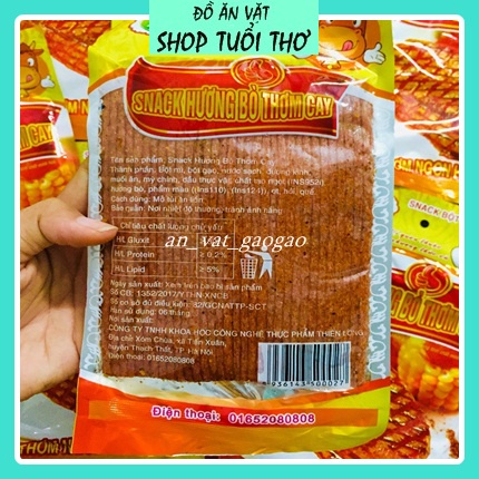 [ Siêu Hot ]Snack hương bò thơm cay - giá rẻ hấp dẫn