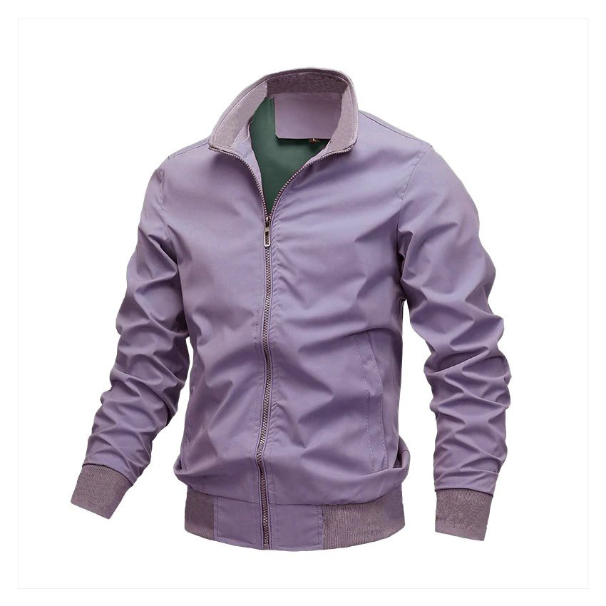 Áo khoác nam hàn quốc cán trơn cao cấp đẹp cá tính siêu hot-A1006