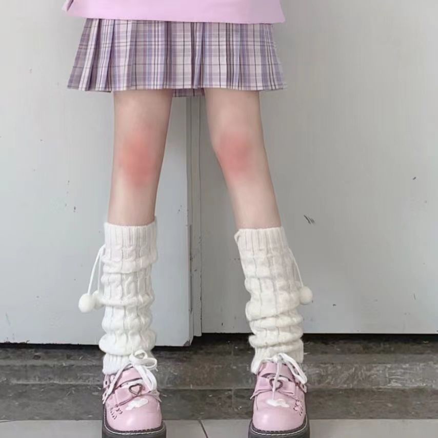 [Aishang Đẹp Phụ Kiện Đẹp] Vớ Len Ống Lửng Dáng Rộng Phong Cách lolita Nhật Bản Thời Trang Thu Đông