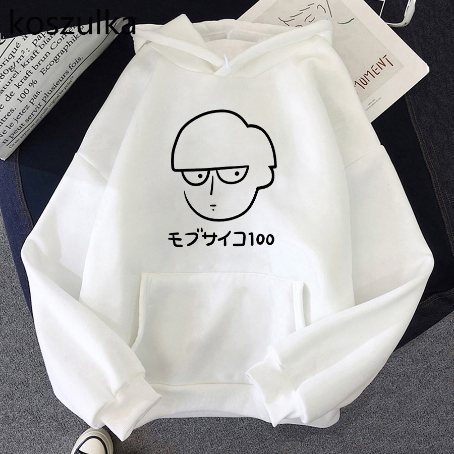 Áo Hoodie Tay Dài In Hình Mob Psycho 100 Thời Trang Harajuku