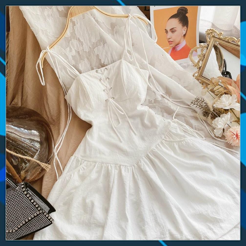 Đầm xòe nữ cá tính, đầm thời trang, kiểu dáng đẹp, đường may kỹ, hàng chuẩn đẹp bán shop, phom dưới 54kg . | BigBuy360 - bigbuy360.vn