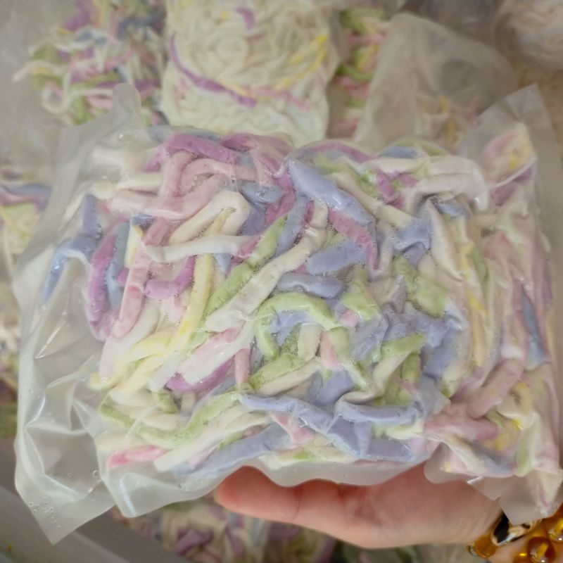 Cùi bưởi tẩm bột sợi màu 1kg
