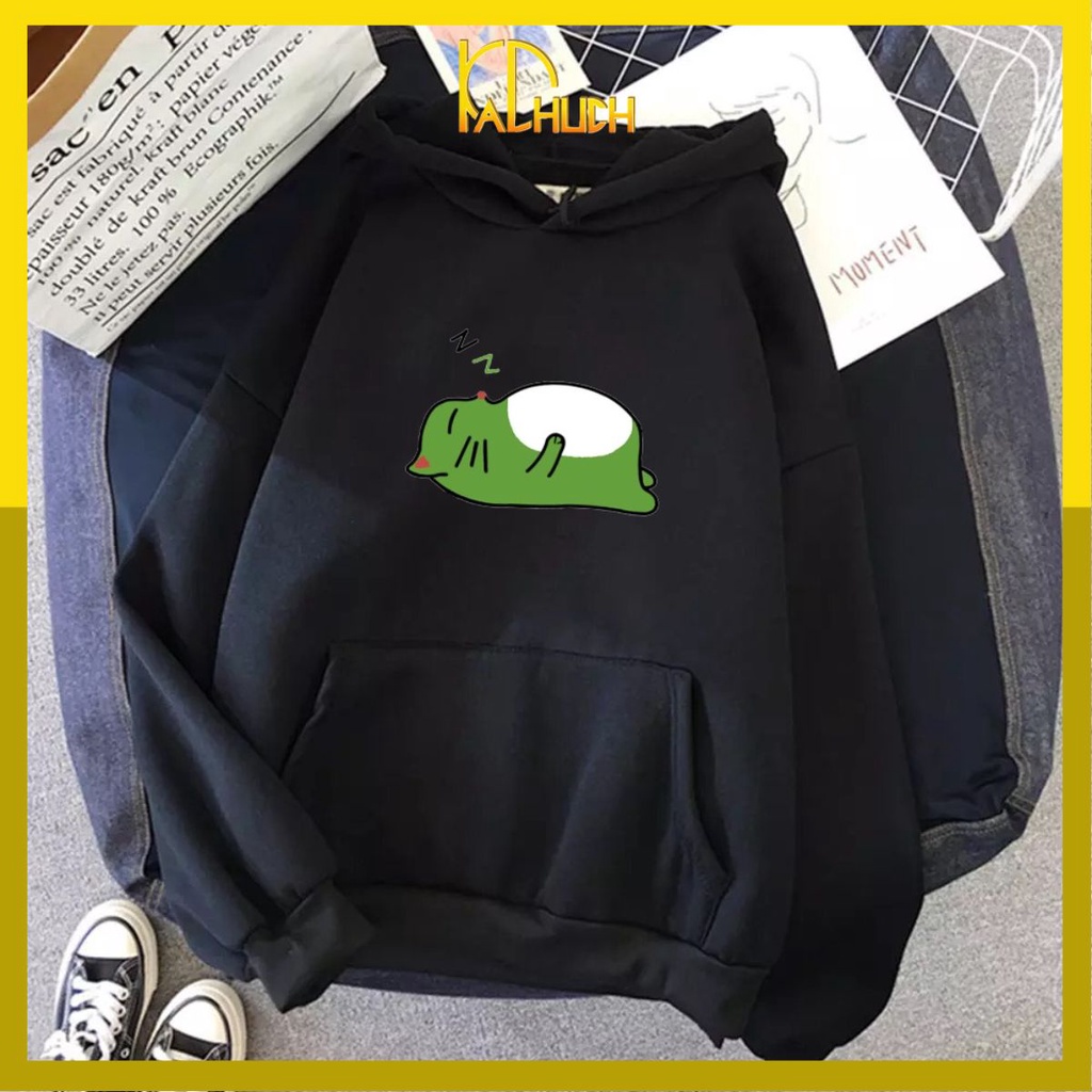 ÁO HOODIE NAM NỮ IN GẤU NGỦ CUTE (NHIỀU MÀU)