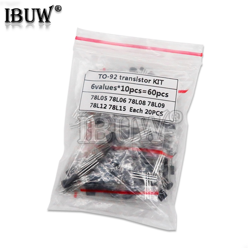 Set 20 Linh Kiện Bán Dẫn X6Vues=120PCS 78L05 78L06 78L08 78L09 78L12 78L15 TO-92 TO92