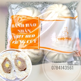 [Giá Sỉ Tận Gốc] Bánh Bao Thọ Phát 2 Trứng Cút gói 4 cái