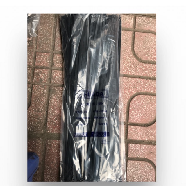 Dây thít nhựa đen/ trắng 50cm-100c
