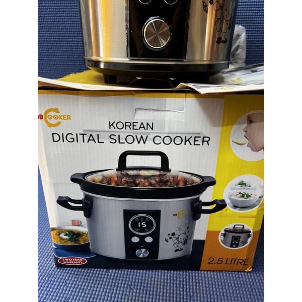 nồi nấu chậm bbcooker điện tử 2,5 lít