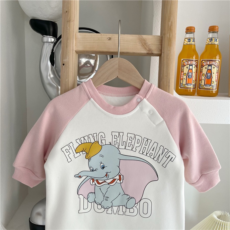 Bộ Áo Liền Quần Thu Đông Bằng Vải Lông Cừu Siêu Dễ Thương Phong Cách Phương Tây Cho Bé Sơ Sinh