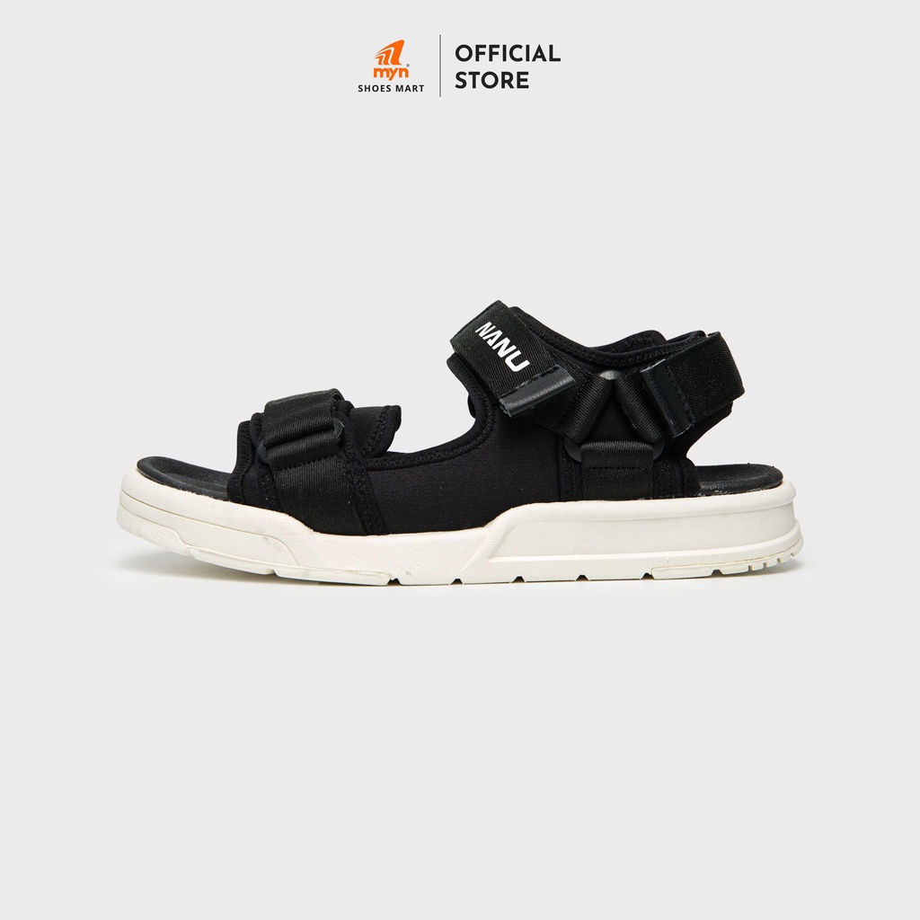 [Mã SKAMLTSM9 giảm 10% đơn 99K] Giày Sandal Nam Nữ Nanu NN10 - Black White