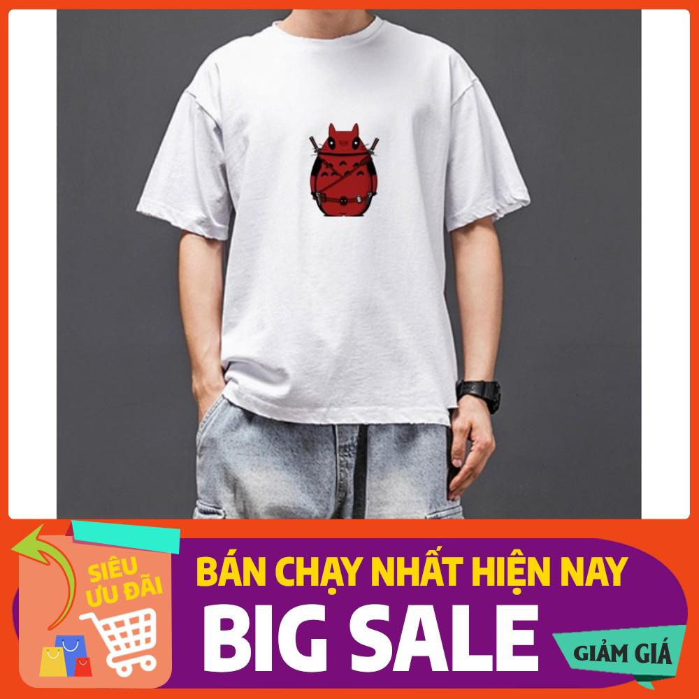 Áo thun tay Lỡ in hình minion deedpool đủ size cực đẹp,mặc cực mát