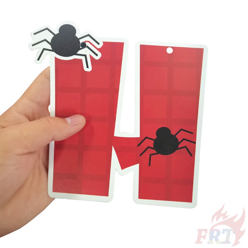 Dây cờ treo trang trí tiệc sinh nhật hình siêu anh hùng 02