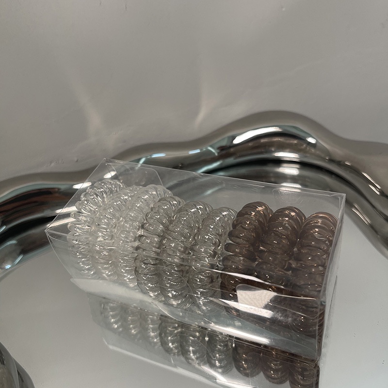 Set 9 dây cột tóc lò xo Hàn Quốc theo tone màu xinh xắn cho nữ