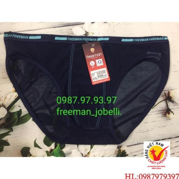 quần xì Freeman 6041,giá cty 65-bán 43k[ clip+ hình thật ]quần sịp lưới