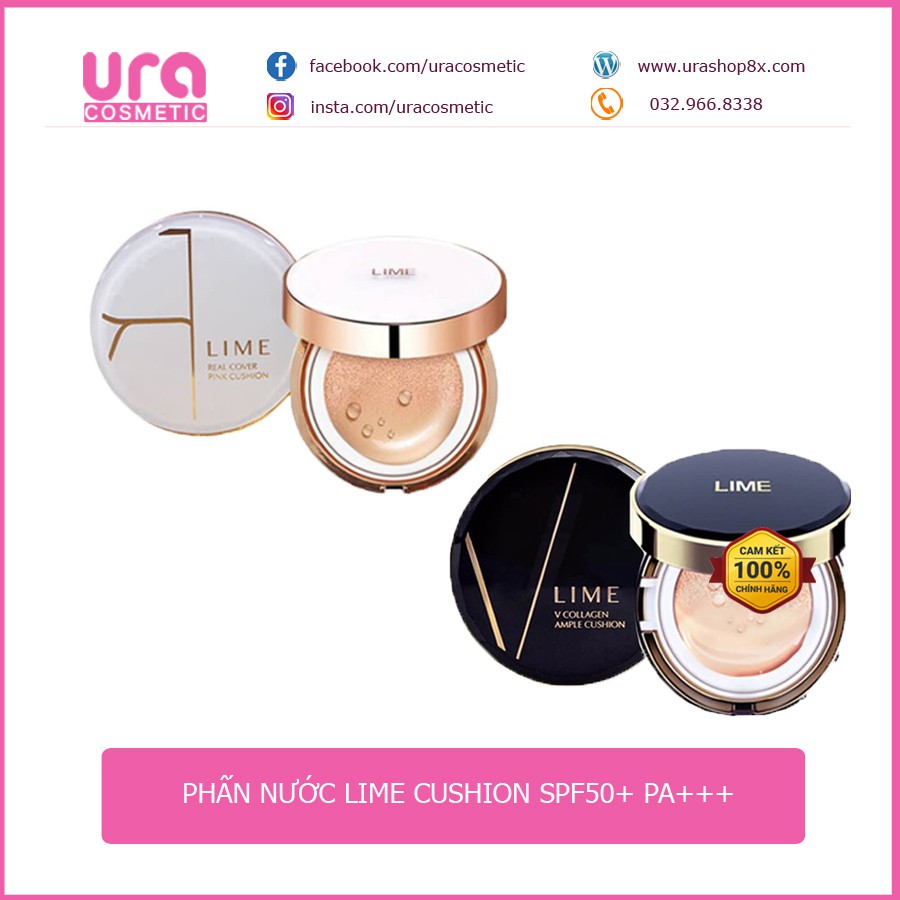 Phấn Nước Lime Cushion SPF50+ PA+++