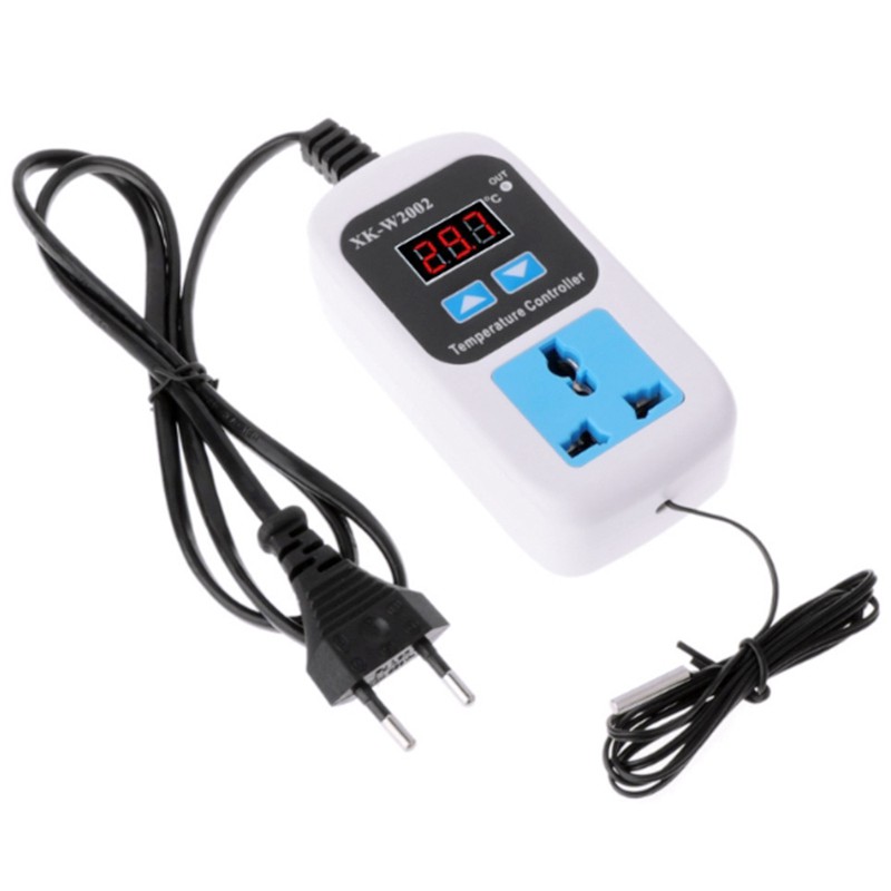 Bộ Điều Khiển Nhiệt Độ Kỹ Thuật Số 1500W W2002 AC110V-220V Với Cảm Biến NTC