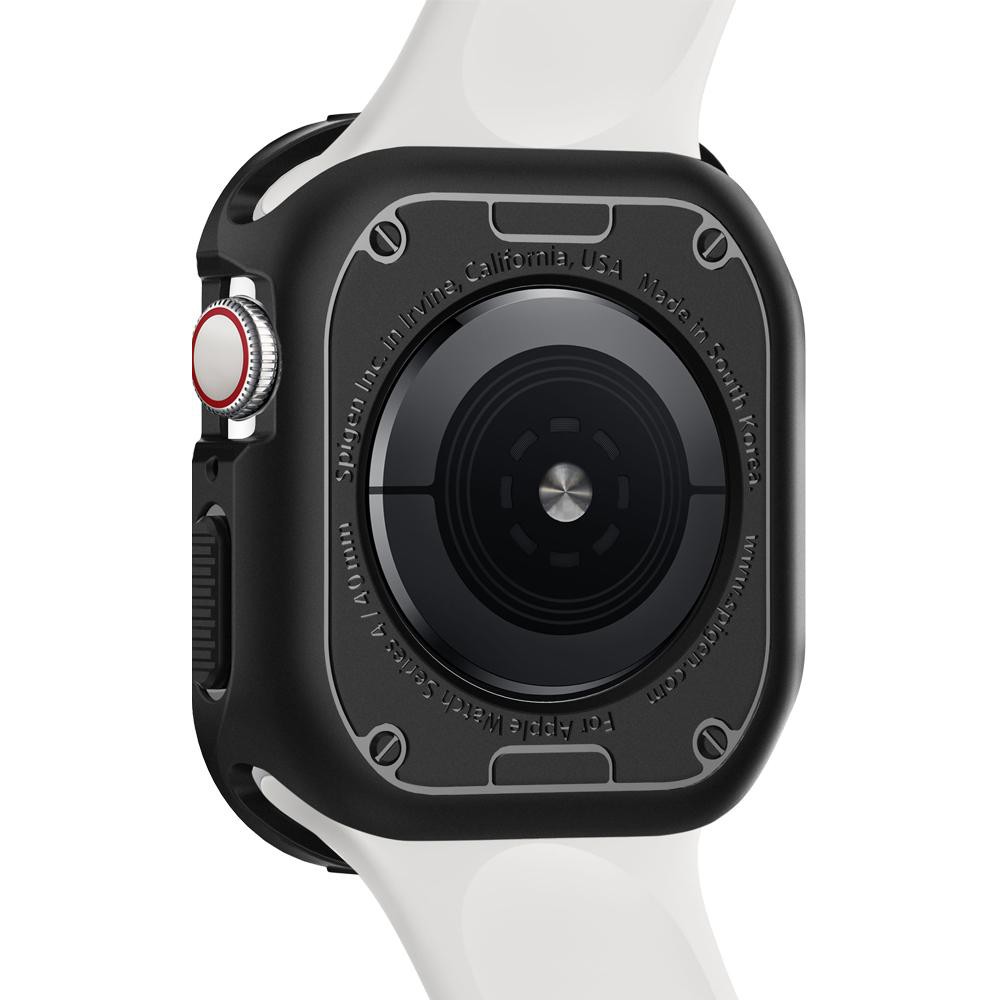  Ốp Apple Watch Series 4 / 5 / 6 (40mm - 44mm) Spigen Rugged Armor Case - Hàng chính hãng