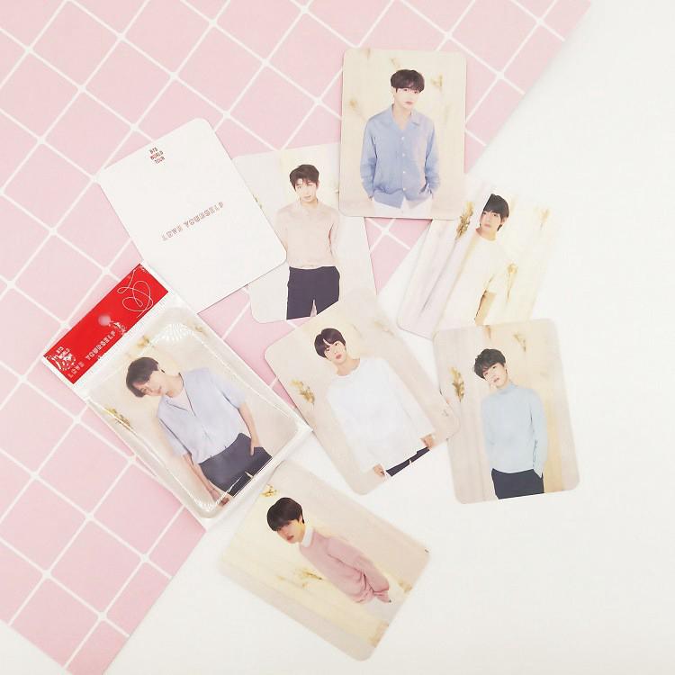 Tạp chí bts bt-21 polaroid lomo thẻ hd photocard poster 7 chiếc