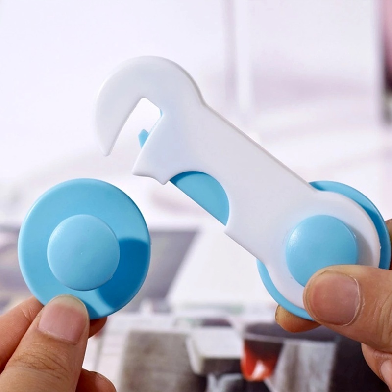 Dây Khóa Tủ Lạnh Bằng Nhựa Đa Năng Bảo Vệ An Toàn Cho Bé Sự Bảo Vệ