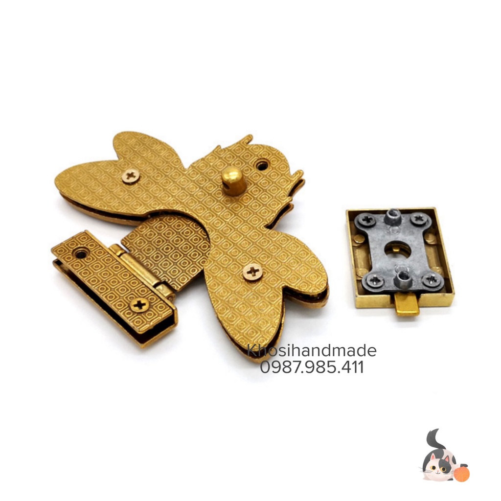 Khóa Bấm Con Ong Loại Tốt (Size Lớn 6,5x8,1cm)