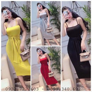 Đầm dây cột nơ