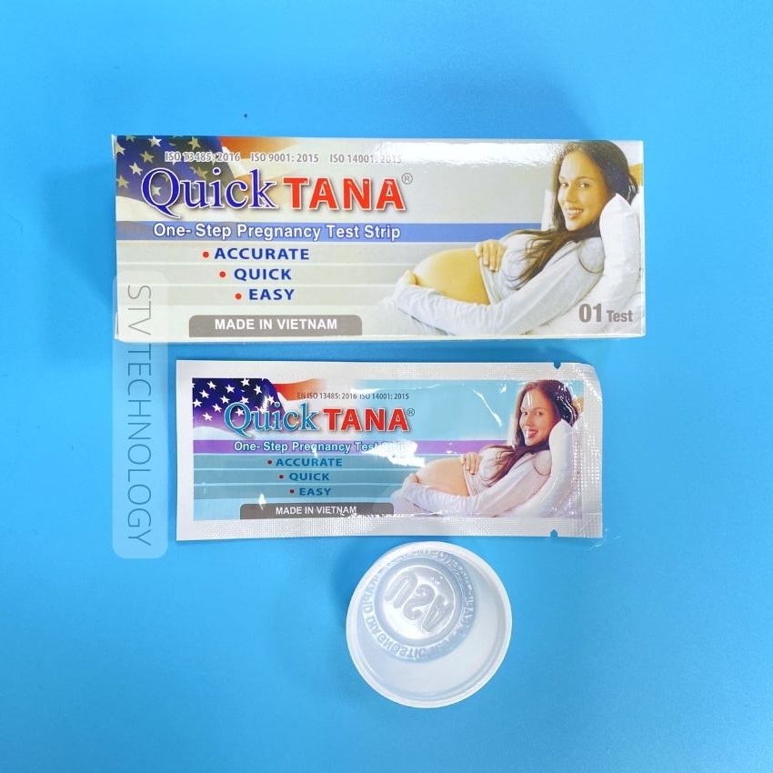 Que Thử Thai Sớm Quicktana TANAPHAR 5mm Chính Xác Test Nhanh 2 Vạch Sớm Hiệu Quả