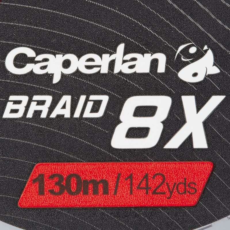 Dây bện câu cá Decathlon Caperlan 8x 130 m - xám