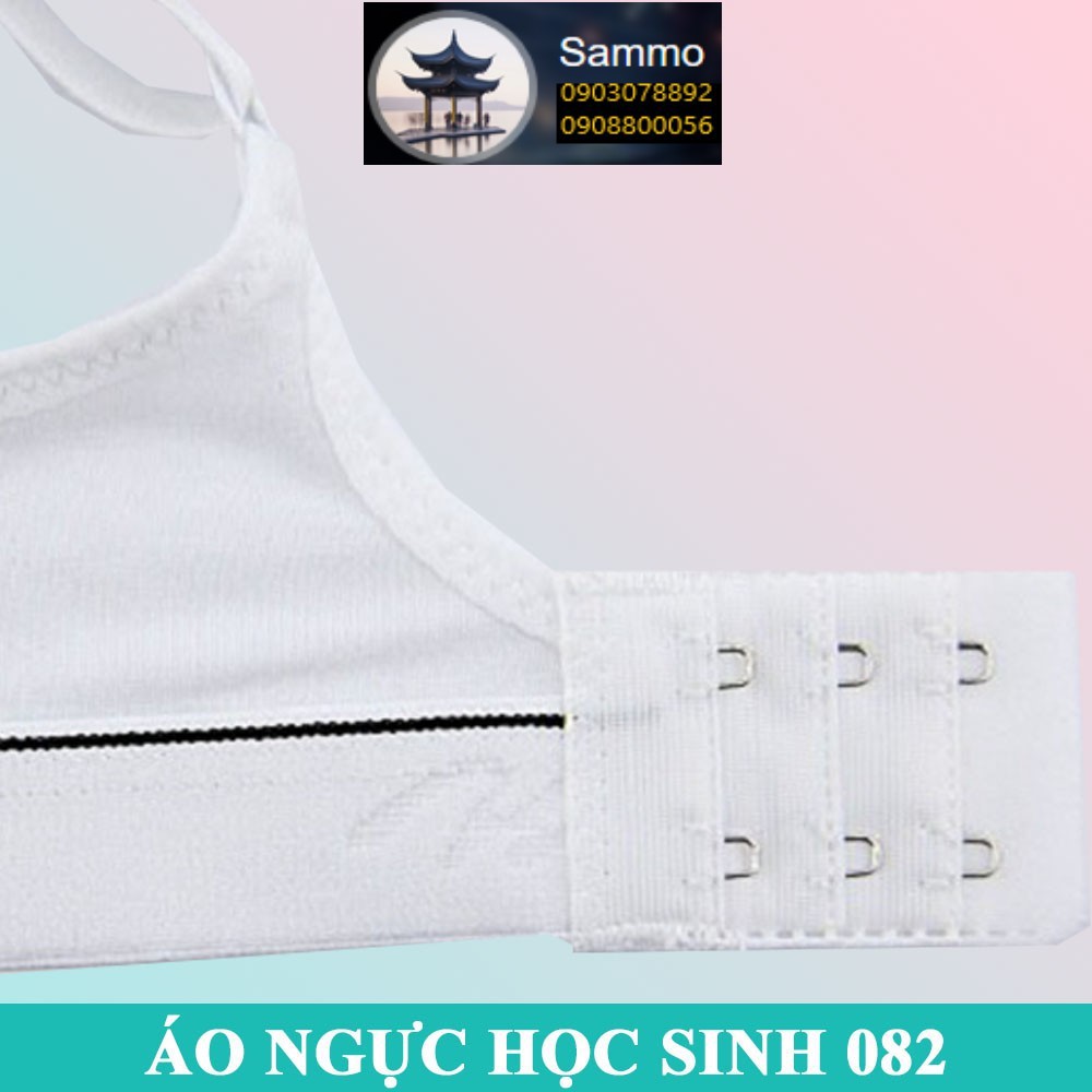 Áo Ngực Không Gọng Không Mút Thấm Hút Mồ Hôi Cho Học Sinh