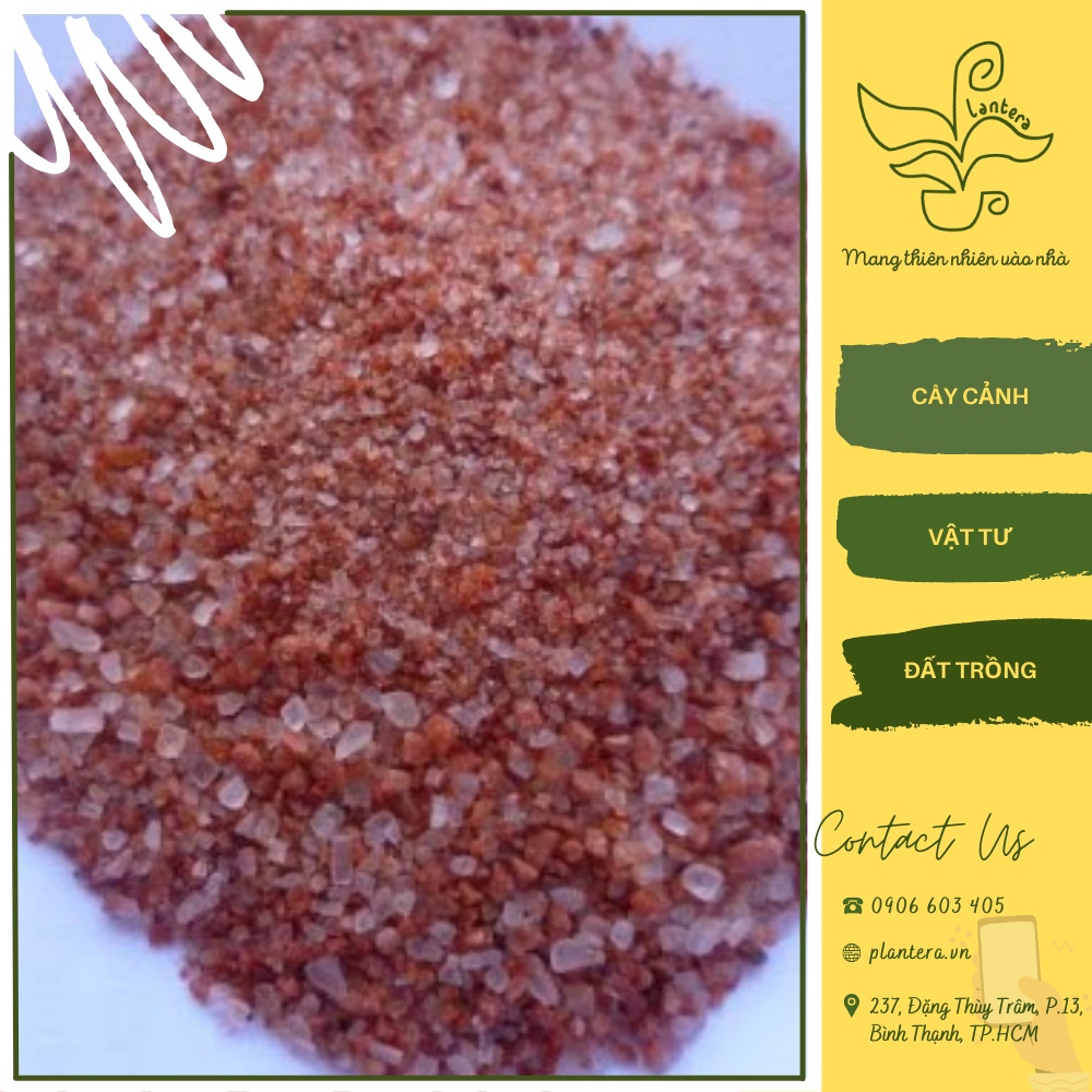 Phân Kali Đỏ 1Kg - Dưỡng hoa to đẹp, quả thơm ngọt