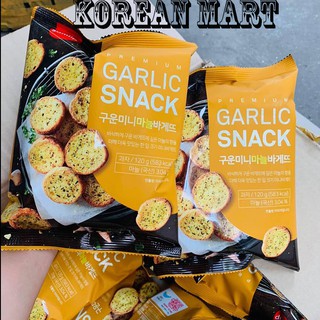 1 THÙNG 12 GÓI BÁNH MỲ BƠ TỎI HÀN QUỐC 120G