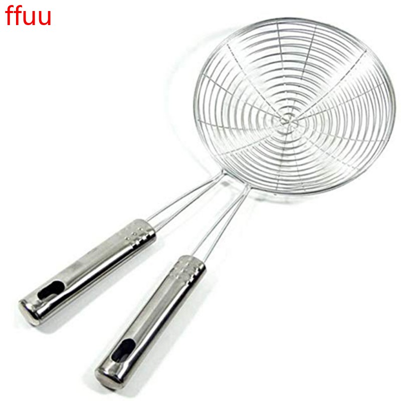 Muỗng rây lọc bằng thép không gỉ tiện dụng
