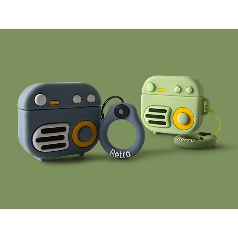 Vỏ case airpods 3, nhiều mẫu Animal đáng yêu