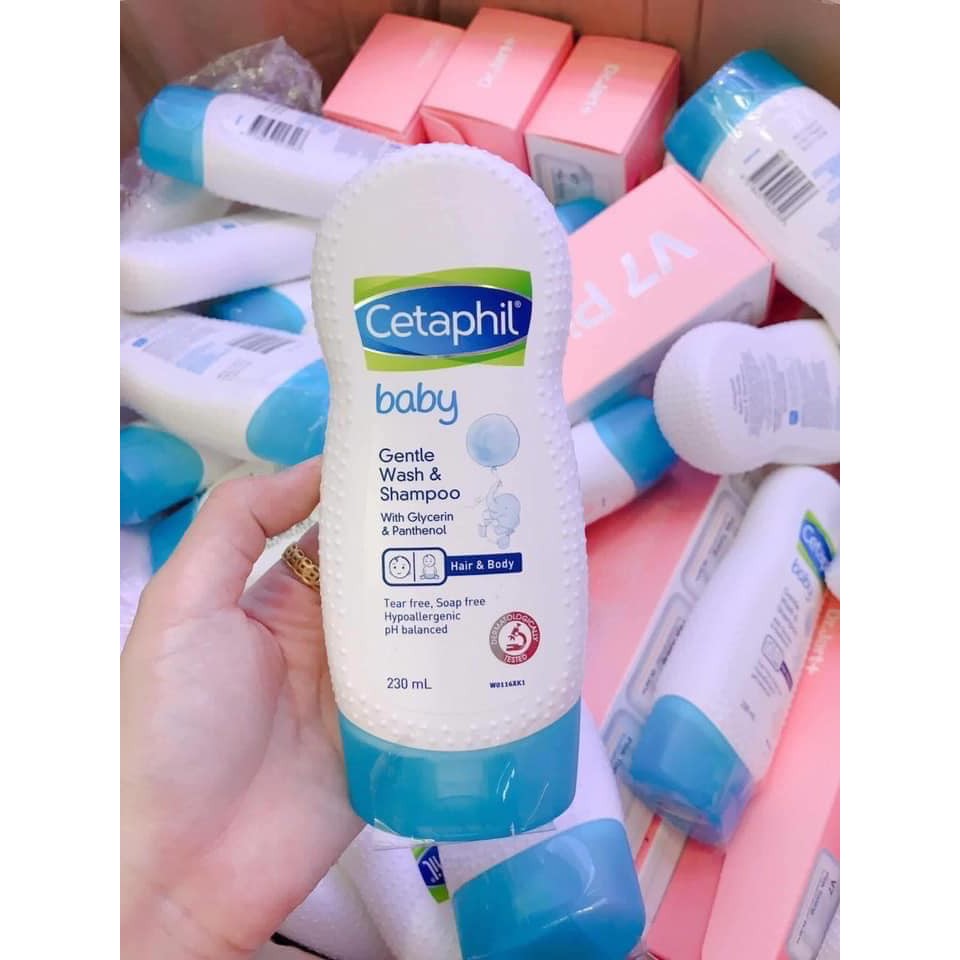 SỮA TẮM Cetaphil Baby Gentle Wash &amp; Shampoo