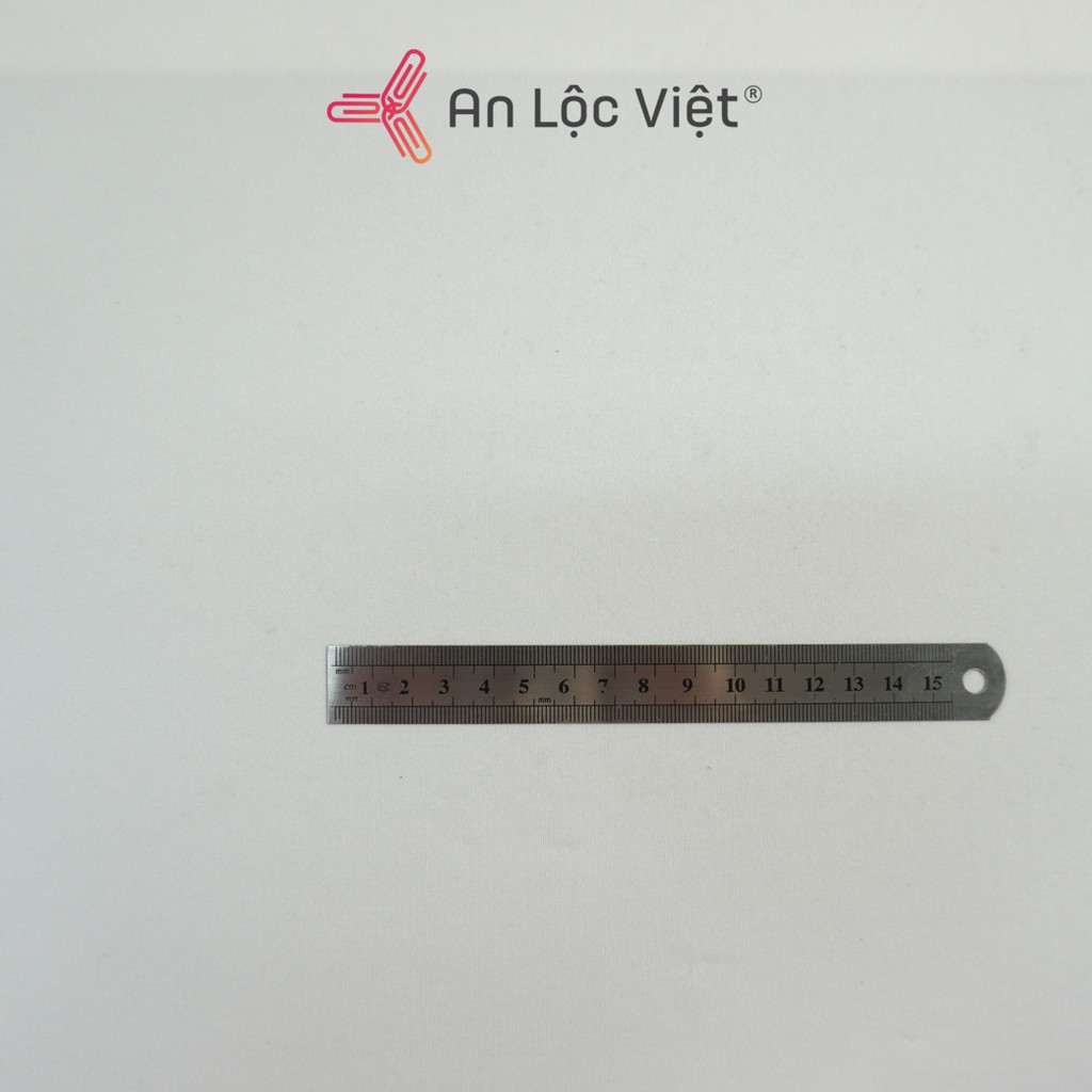 Thước kẻ sắt nhiều kích cỡ 15cm - 20cm - 30cm - 50cm