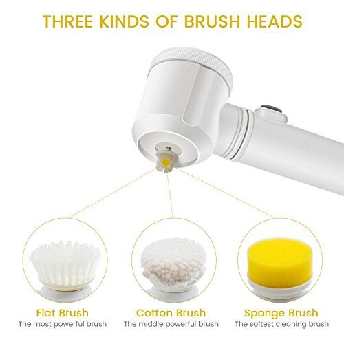 Máy lau chùi vệ sinh vết bẩn đa năng Magic Brush 5 trong 1vệ sinh nhà cửa nhanh chóng dễ dàng tiện lợi