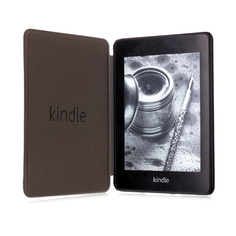 Bao da máy tính bảng nắp lật nam châm tự bật/tắt máy thông minh siêu mỏng cho Amazon Kindle Paperwhite 4