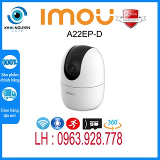 Camera wifi 2mp imou ipc-a22ep xoay 360 độ đàm thoại 2 chiều