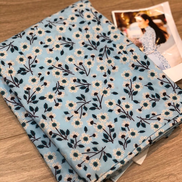 Vải may áo dài - hoa nhí