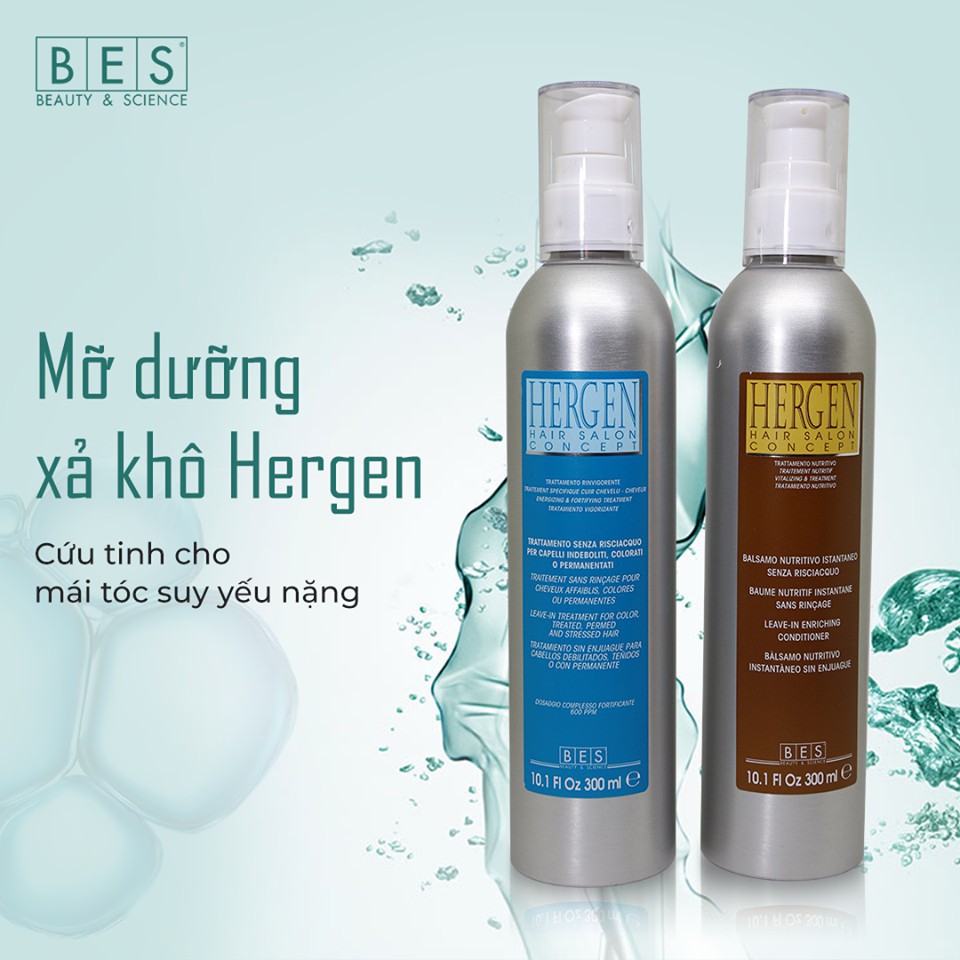 Serum Cho Tóc Đã Sử Dụng Qua Hóa Chất Bes Hergen Serum 300ml