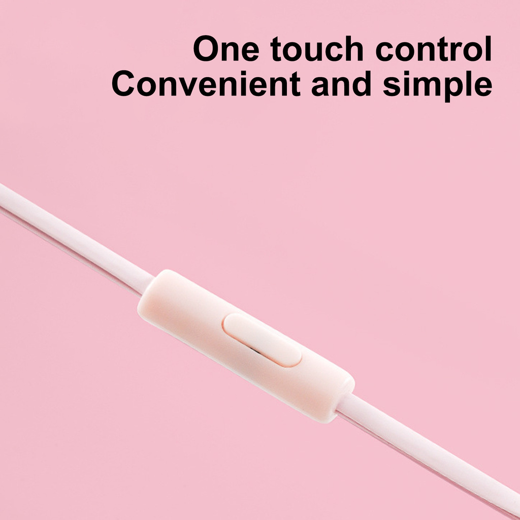 Tai Nghe Nhét Tai Có Dây 3.5mm Hình Gấu Đáng Yêu Cho Bé Gái | BigBuy360 - bigbuy360.vn