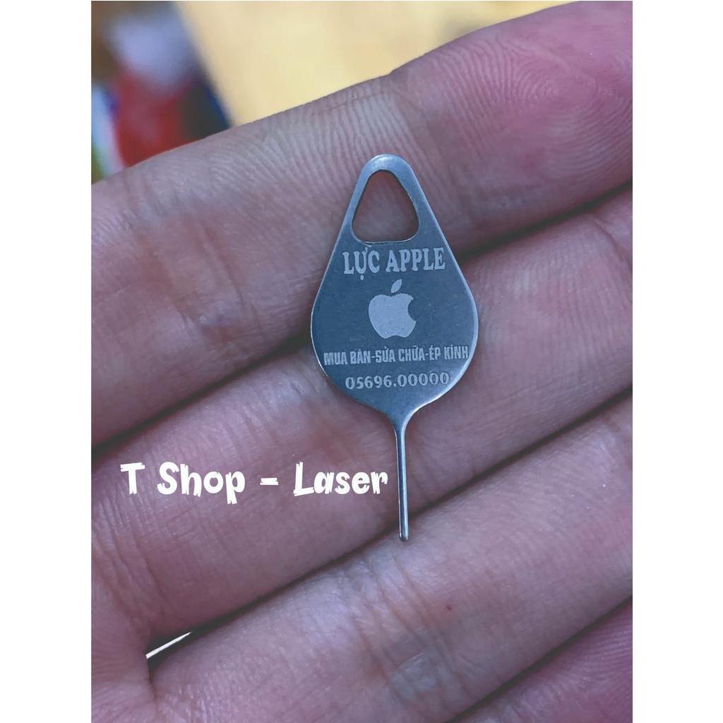 100 Que chọc sim khắc laser theo yêu cầu