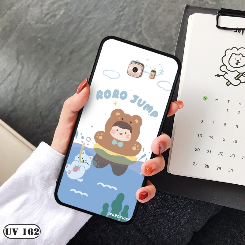 Ốp lưng nhám cho điện thoại Samsung Galaxy C9 Pro