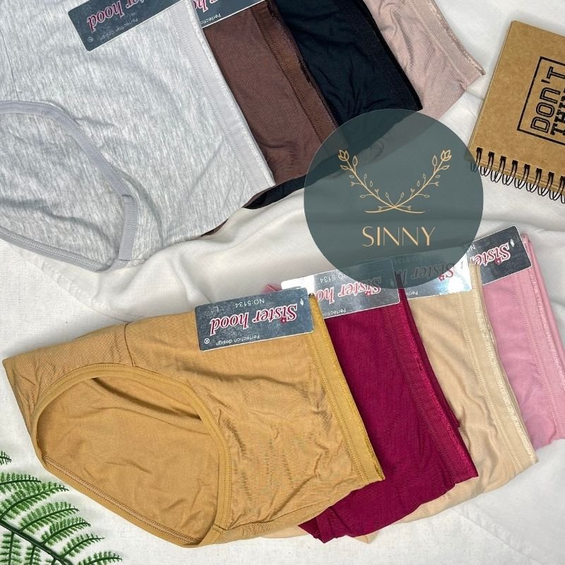 Quần lót nữ cotton big size, chip nội y Thái Lan Sisterhood thoáng mát 5134, Sinny