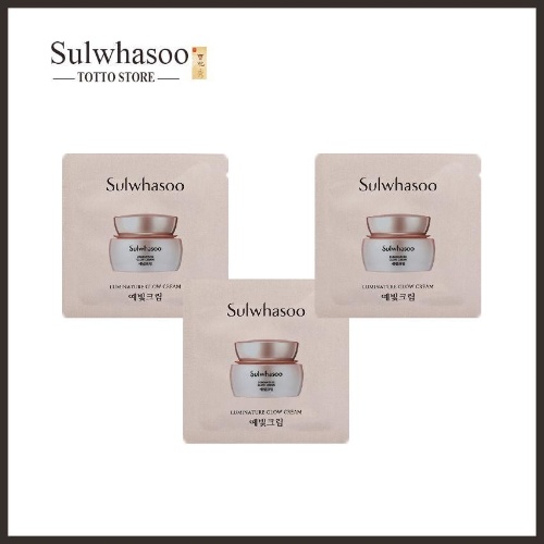 [10 gói] Kem dưỡng căng bóng sáng da Sulwhasoo Luminature Glow Cream - Kem căng bóng Sulwhasoo