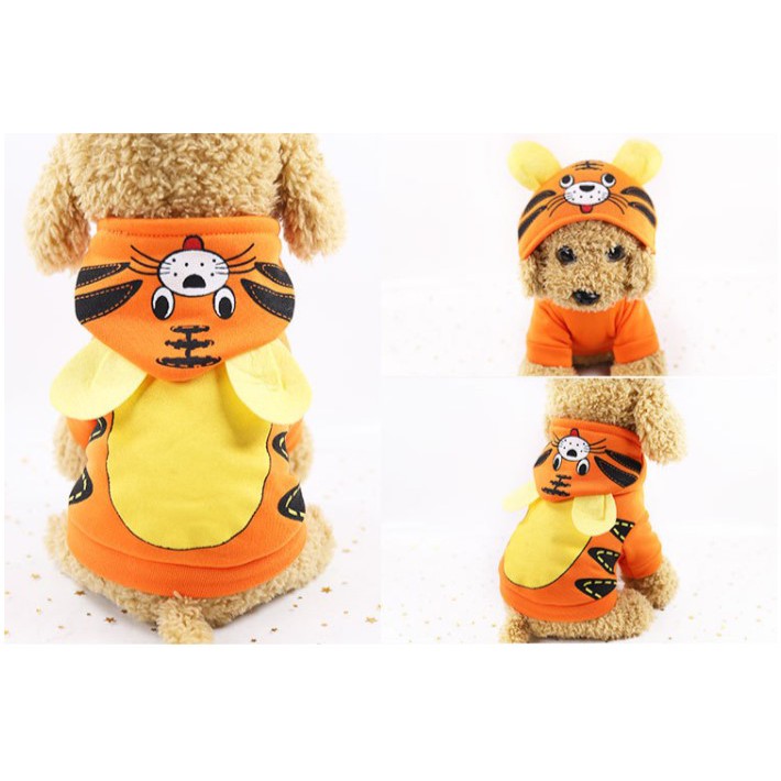 ⛔️[SALE SIÊU HOT] Quần áo chó mèo thú cưng: áo nỉ hình thú siêu cute hàng đẹp - GOUMAO PET