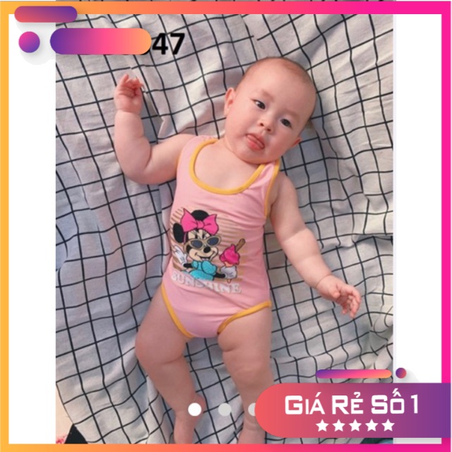 [NOW SHIP GIAO NHANH 1H] dứơi 7 kg  bơi 1 mảnh siêu cute - đồ bơi hàng xuất -CAMLUU99