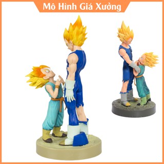 Mô hình Dragon Ball Vegata - Trunks trong cảnh Cha con nói lời tạm biệt cao 20cm - mô hình figure 7 viên ngọc rồng